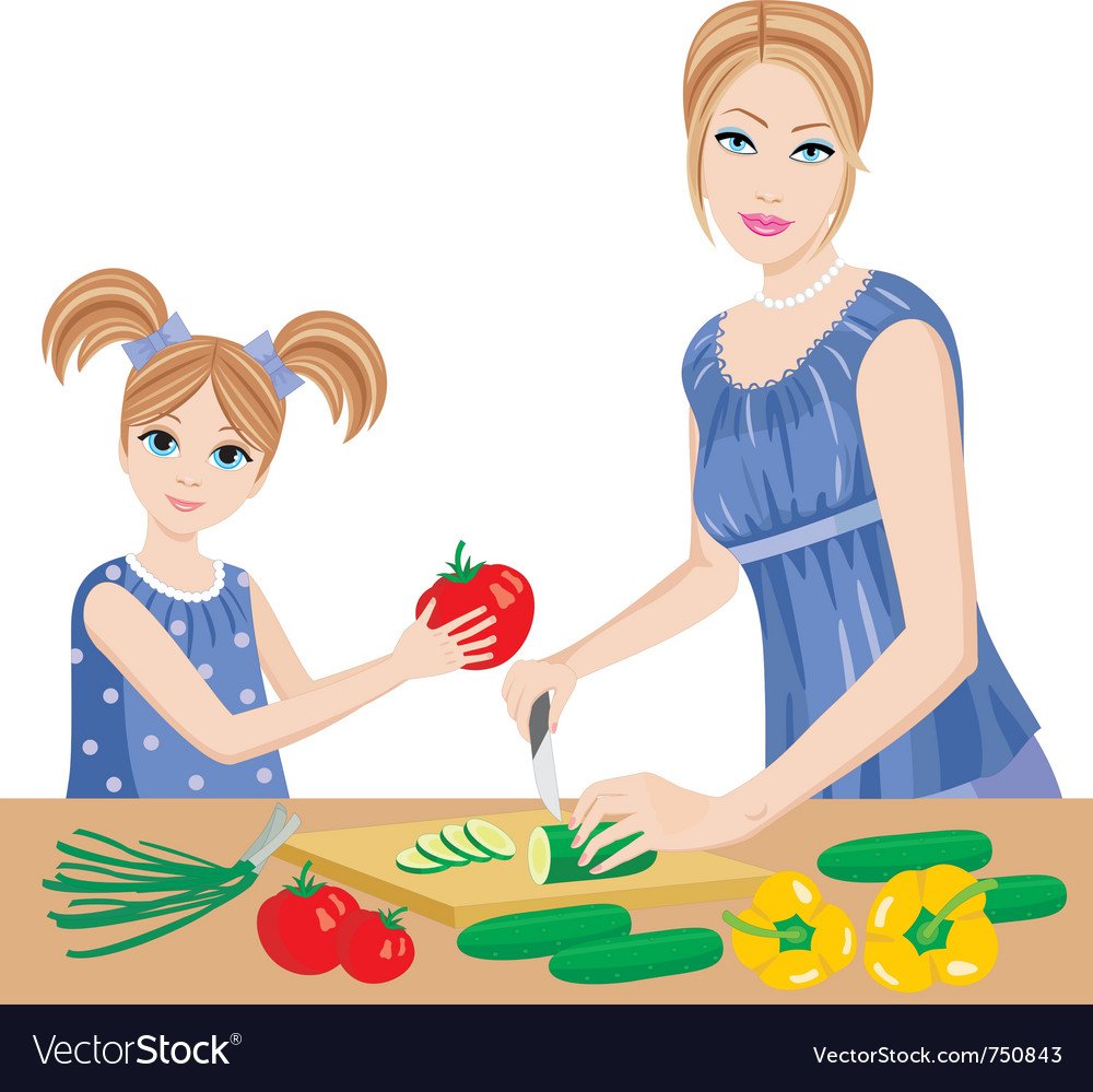 Картинки помощь маме