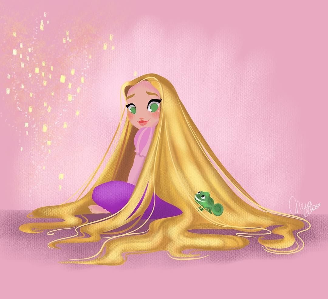 Kelli принцессы Рапунцель