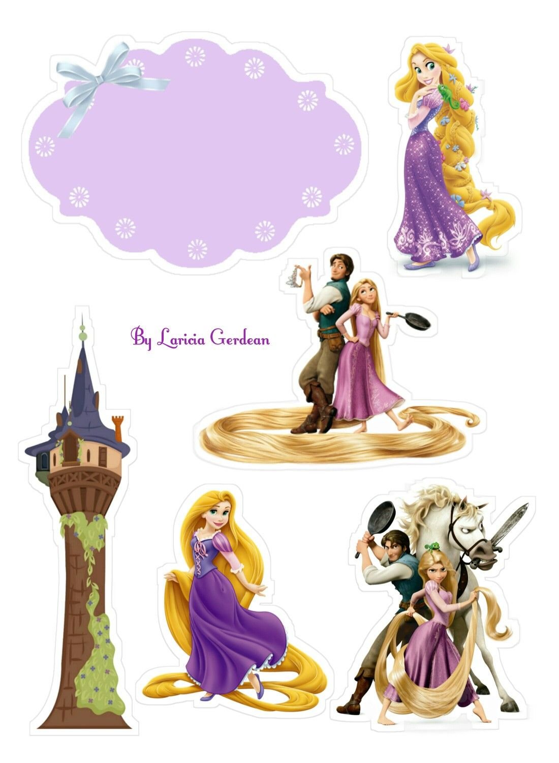 Принцесса Рапунцель Дисней для ТОПЕРА