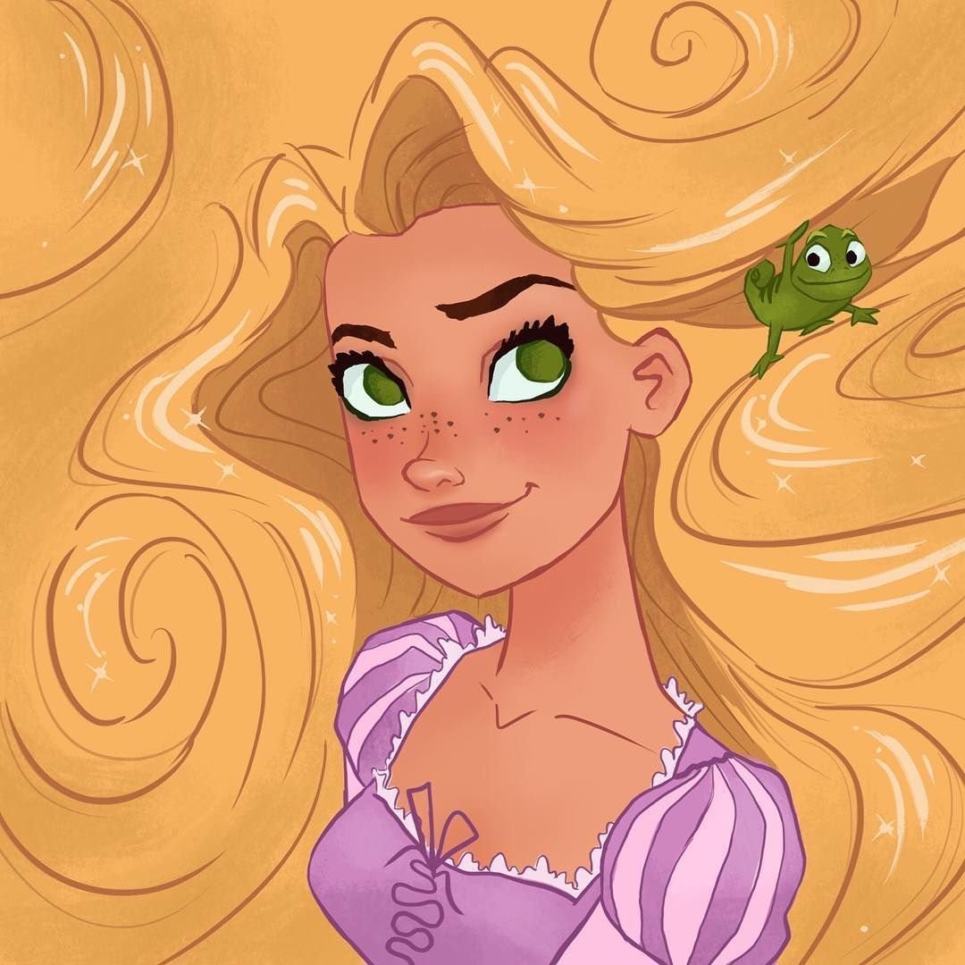 Изабель Стауб принцессы Рапунцель