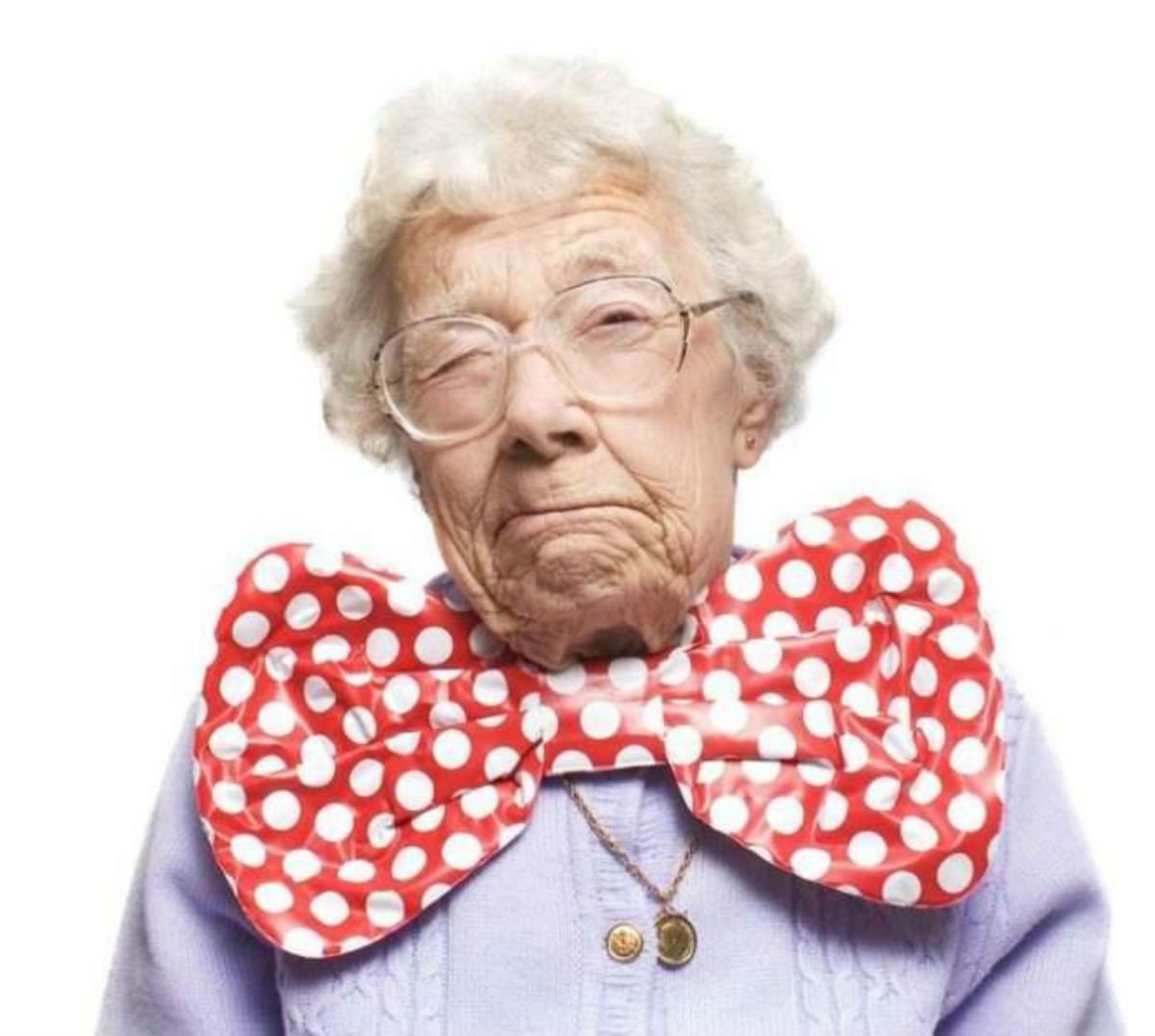 Смешная бабулька