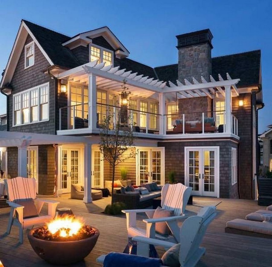 Колониальный стиль в ландшафте