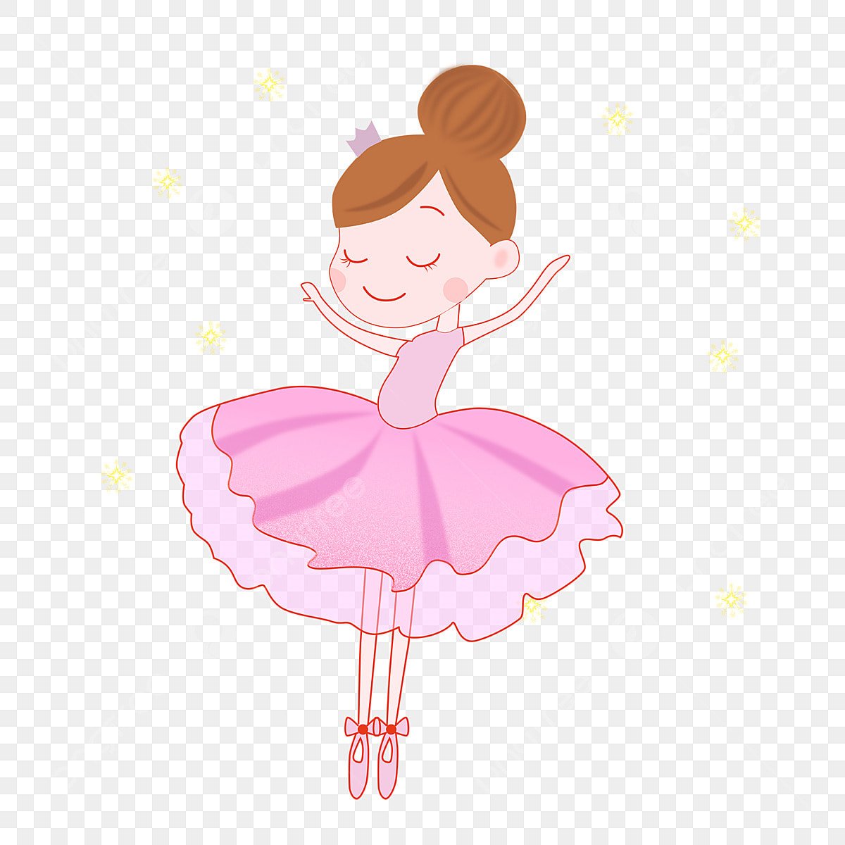 Мультяшная балетная пачка