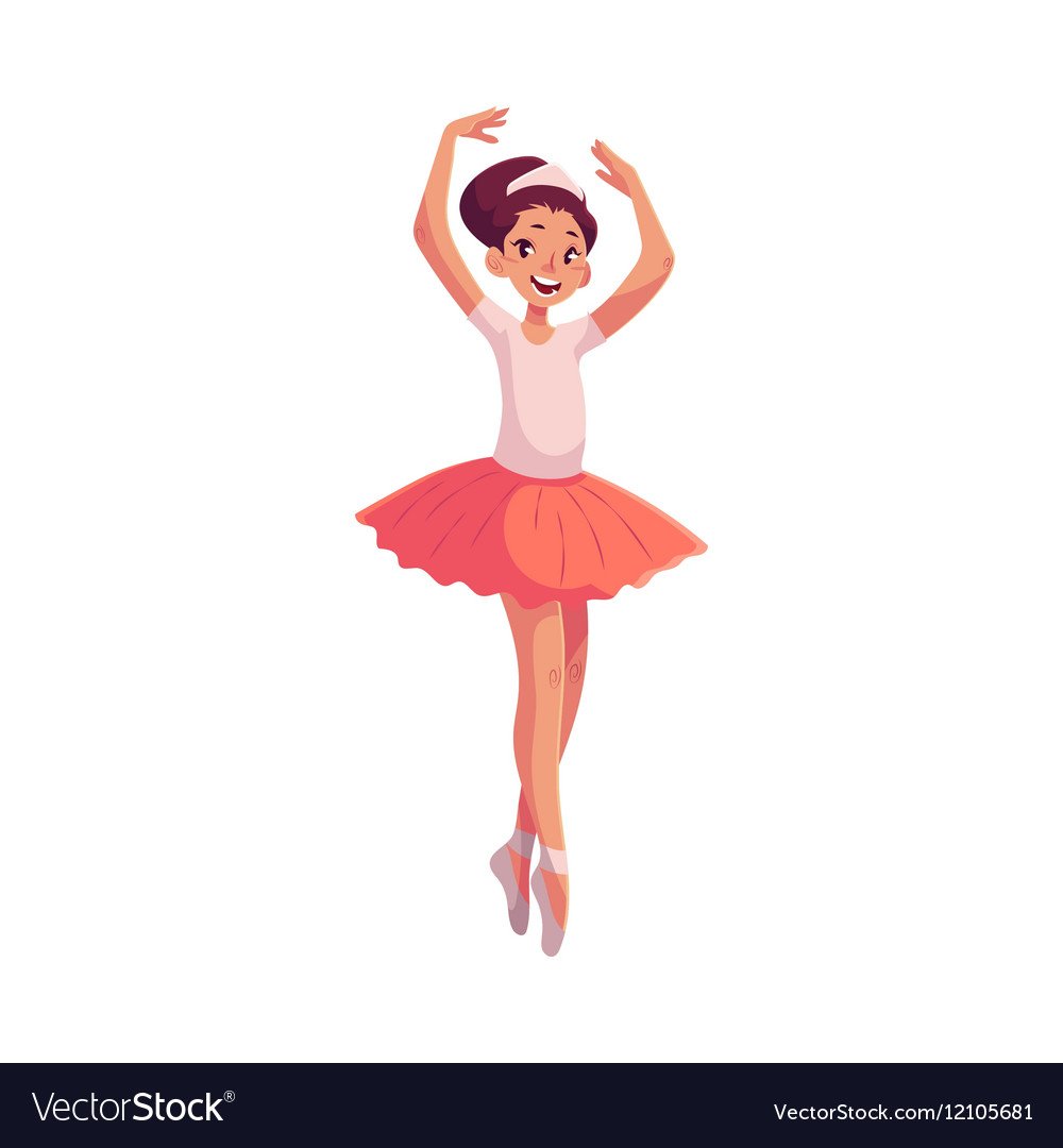 Балерина мультяшная