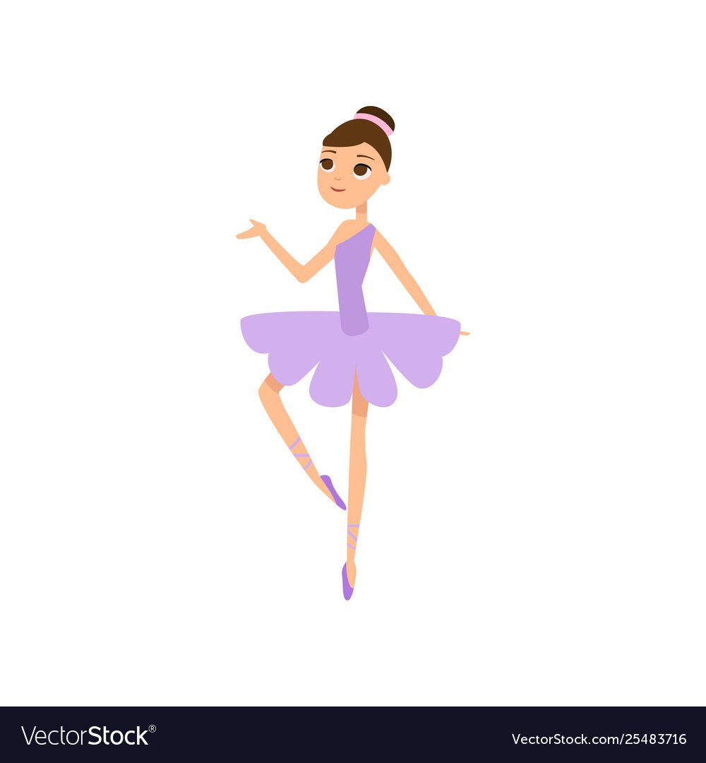 Платье балерины вектор