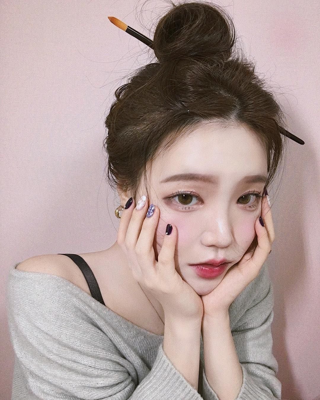 Корейский макияж ulzzang