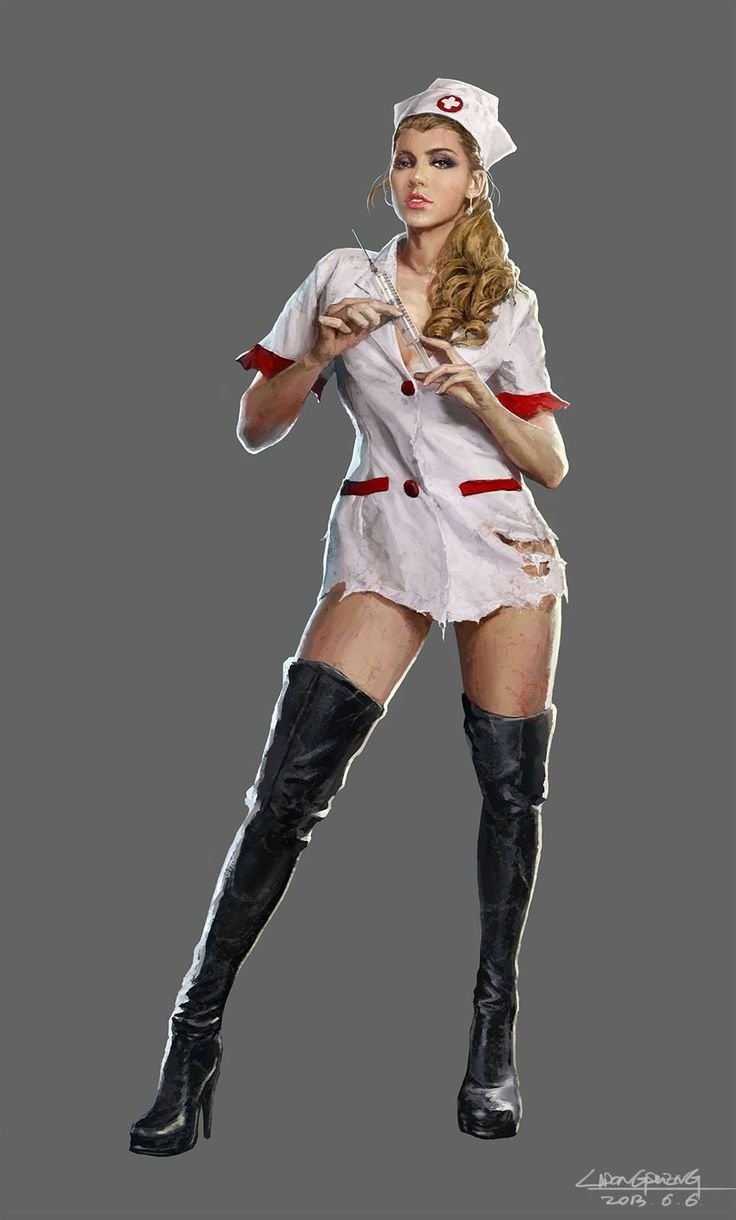 Медсестра в сапогах