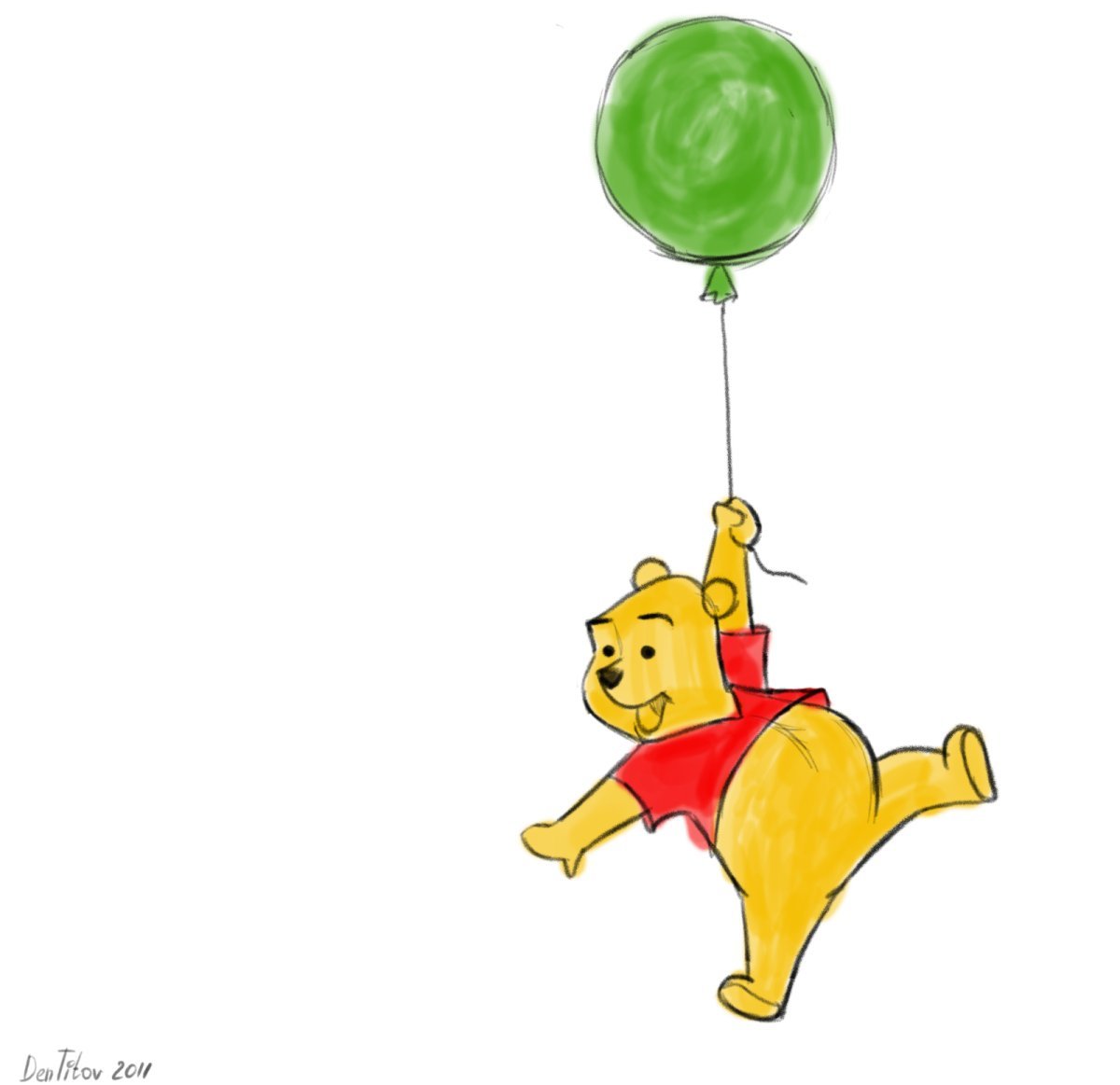 Винни с шариком