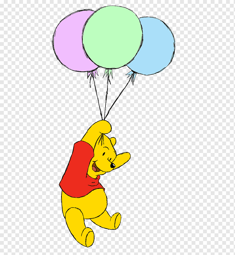Винни пух с шариком