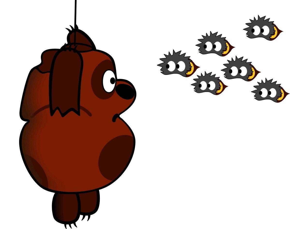 Винни пух Советский вектор