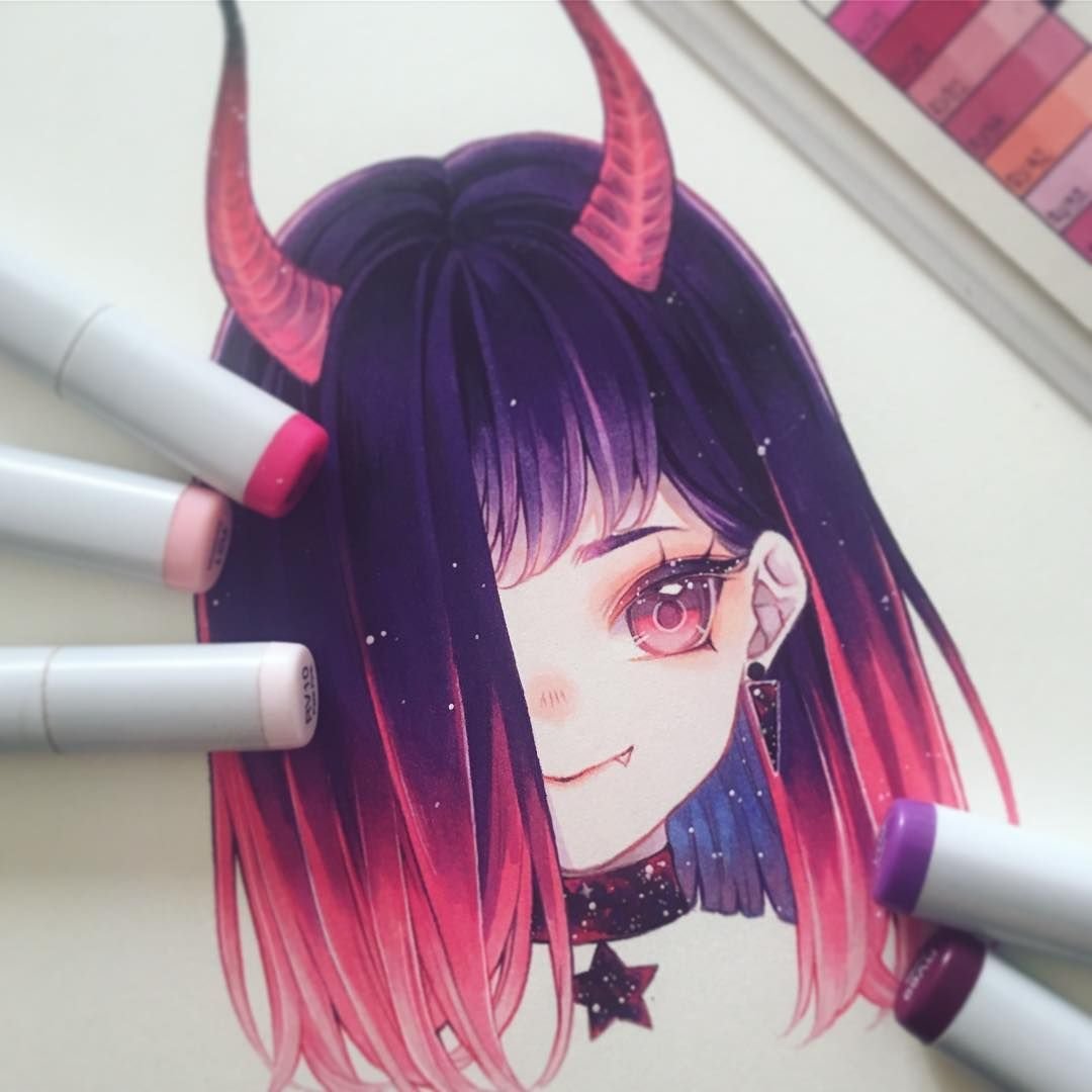 Аниме с рожками