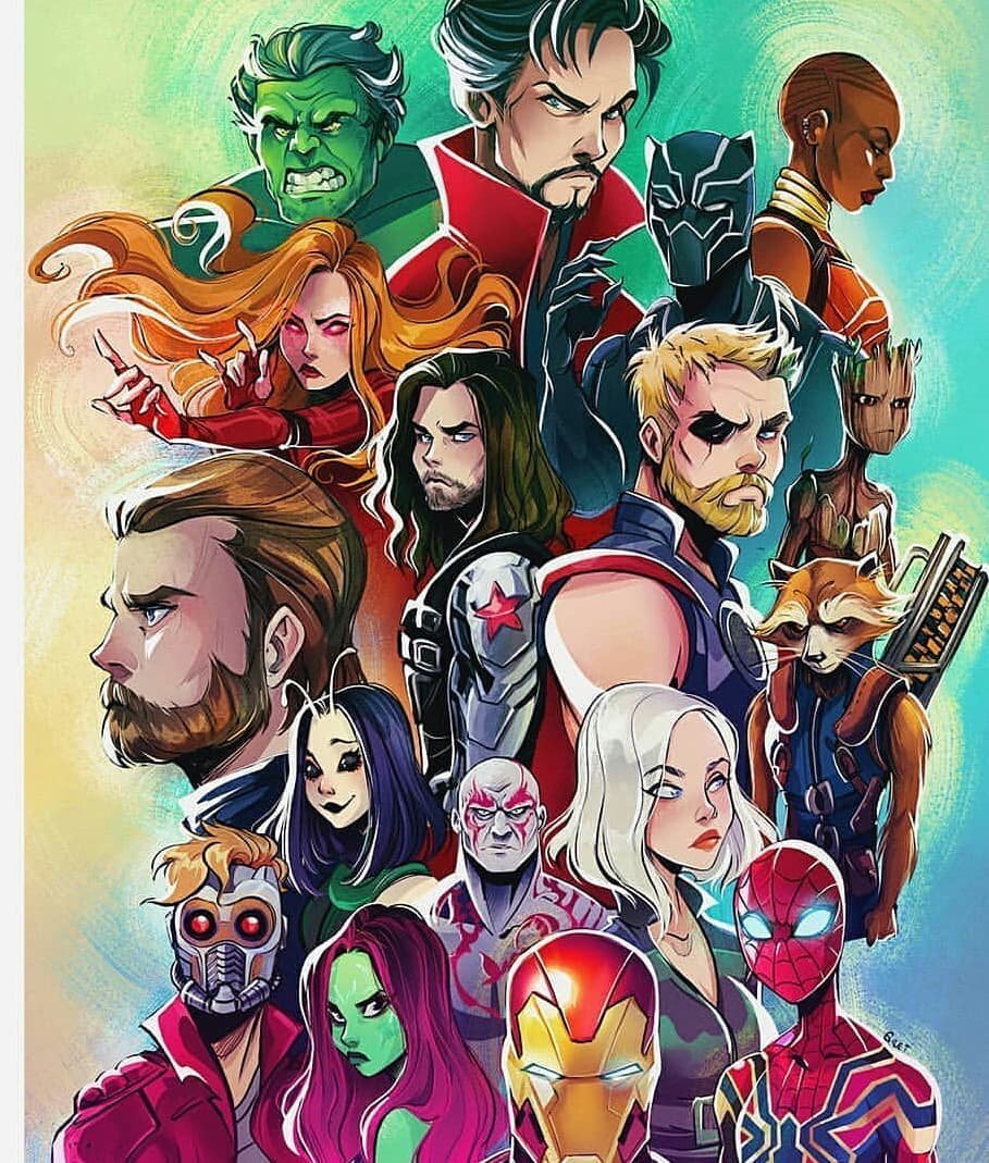 Marvel персонажи список