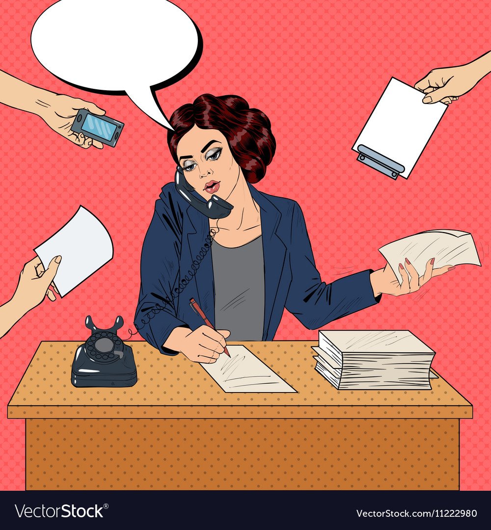 Бухгалтер иллюстрация