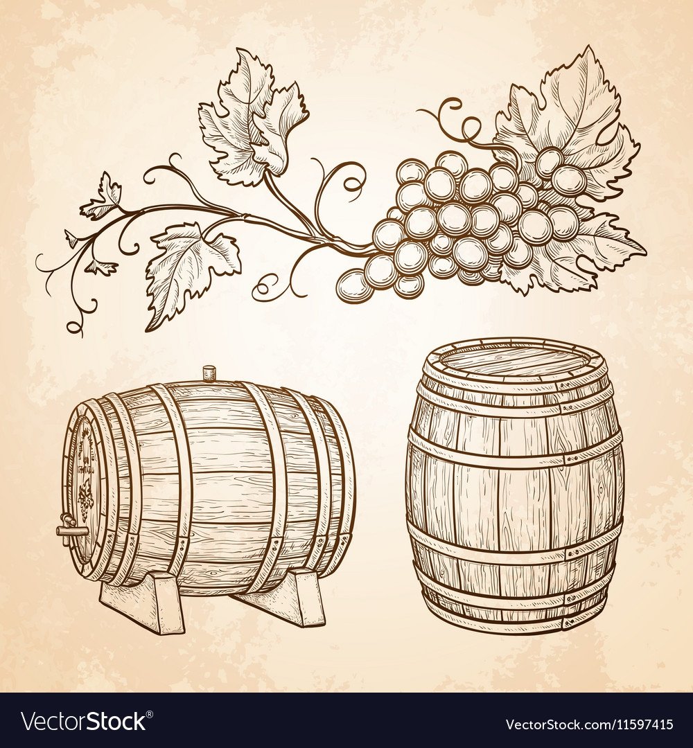 Раскраска бочки