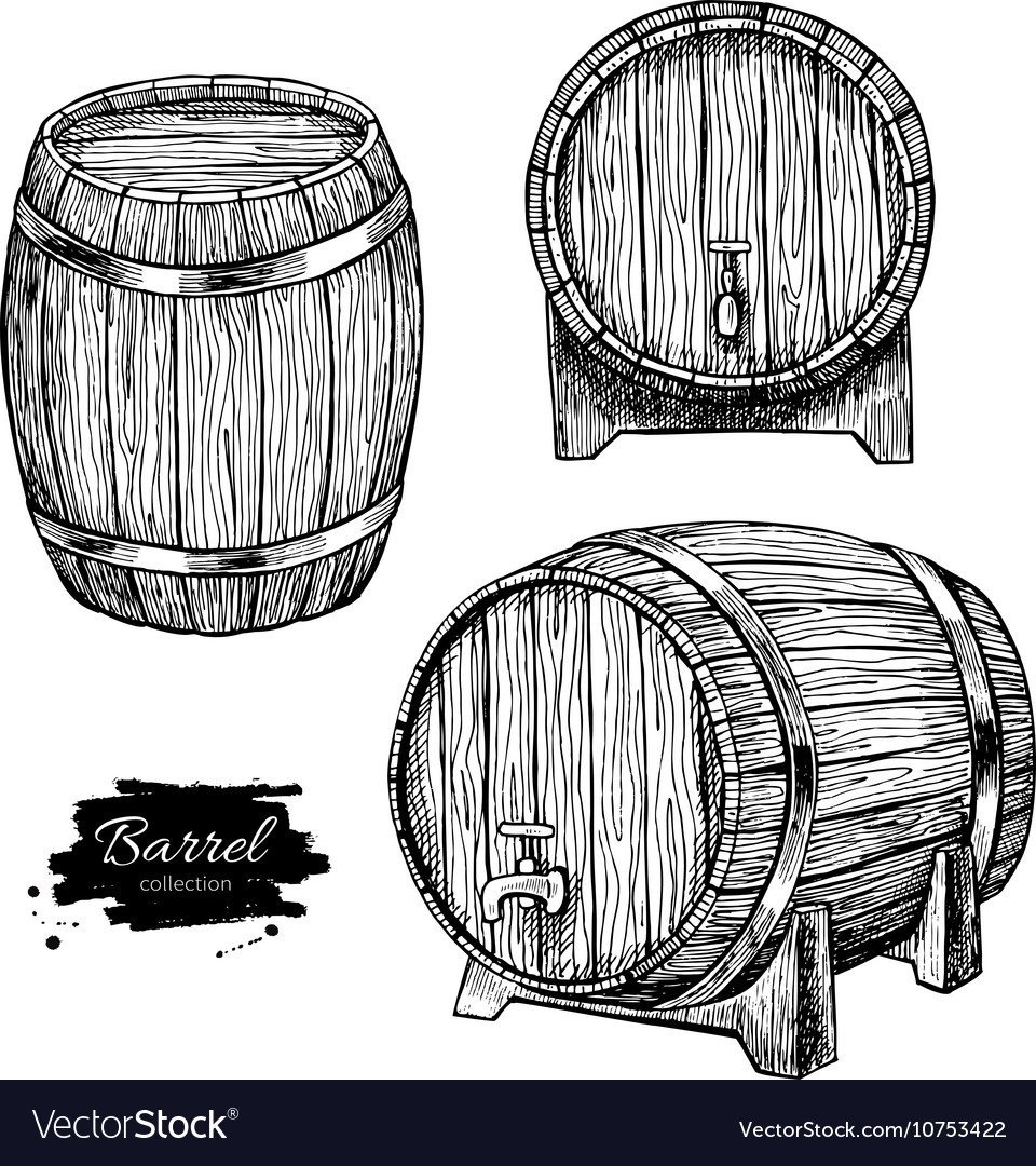 Бочка раскраска