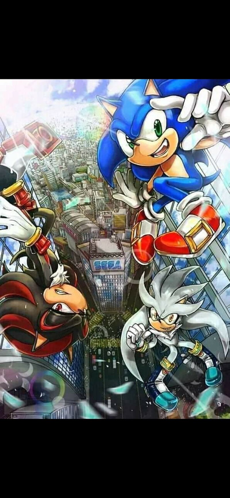 Соник бум Шедоу арт