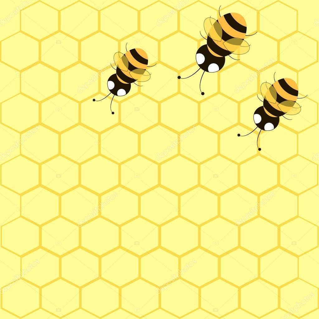 Фон для презентации пчелы