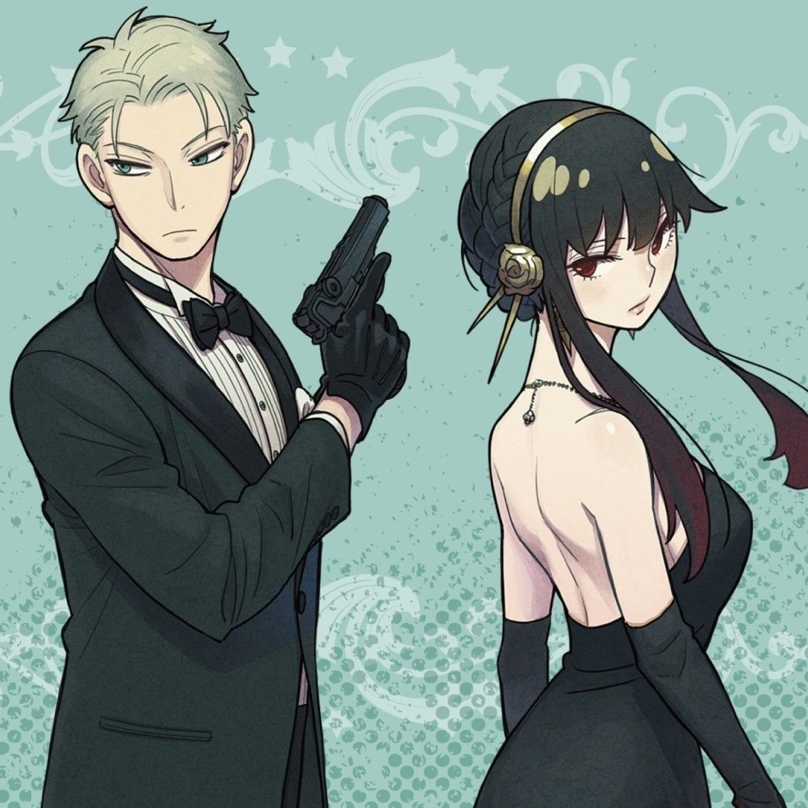 Ллойд аниме семья шпиона