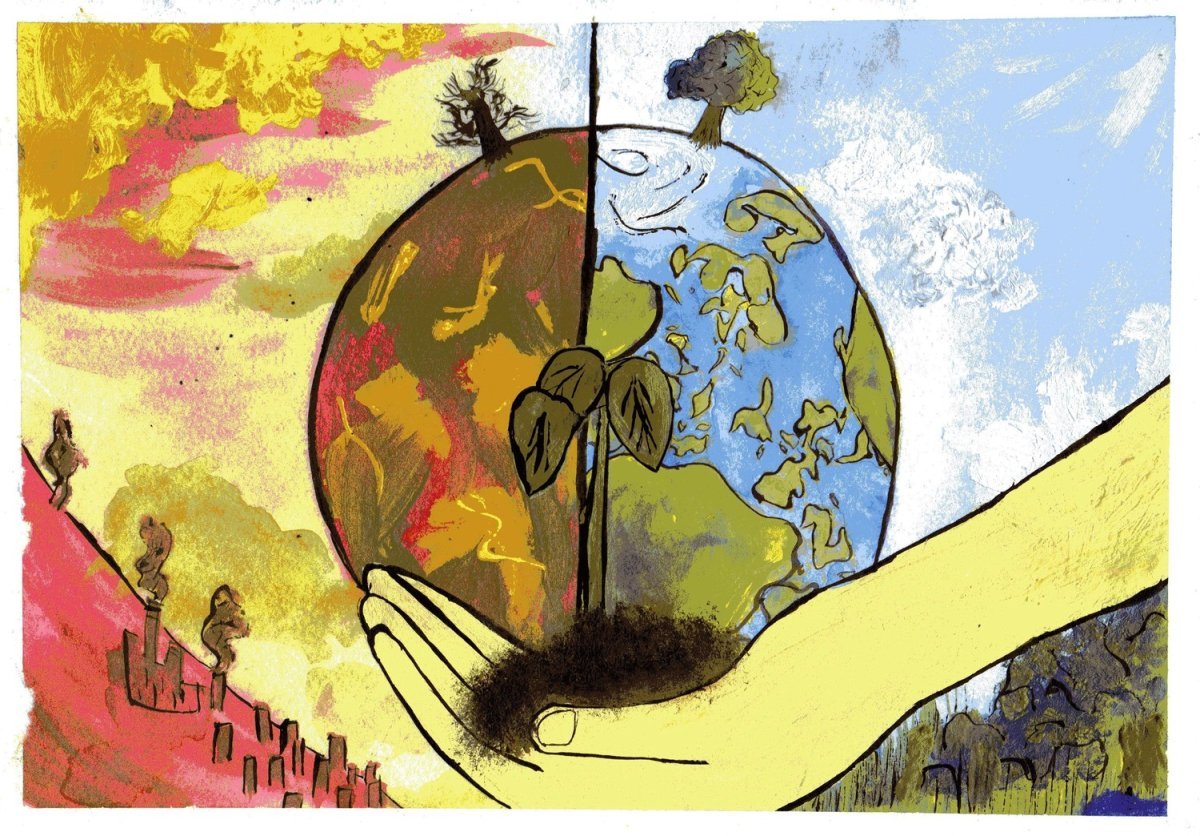 Рисунки на тему экологии оригинальные