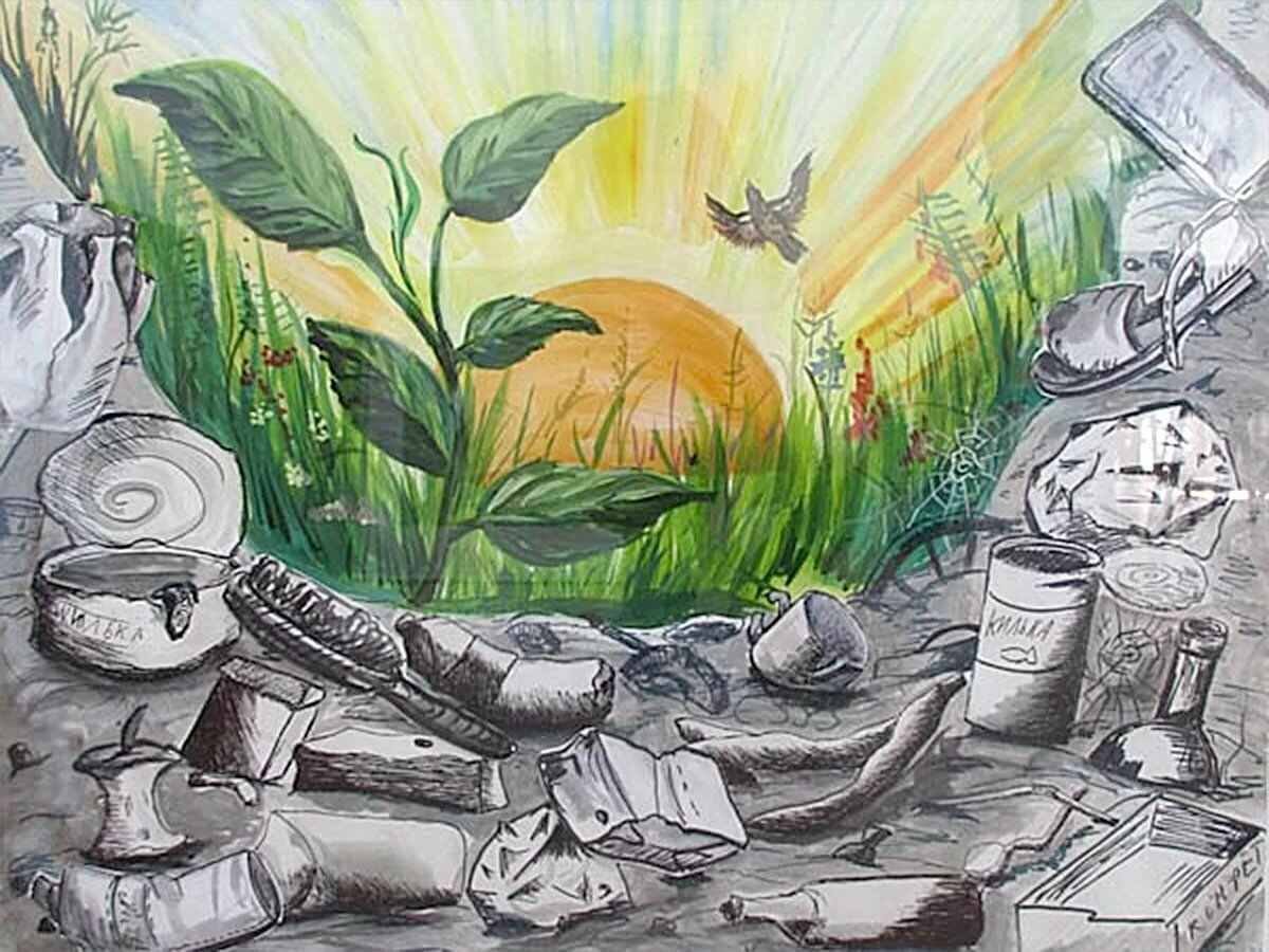 Рисунок на тему экология