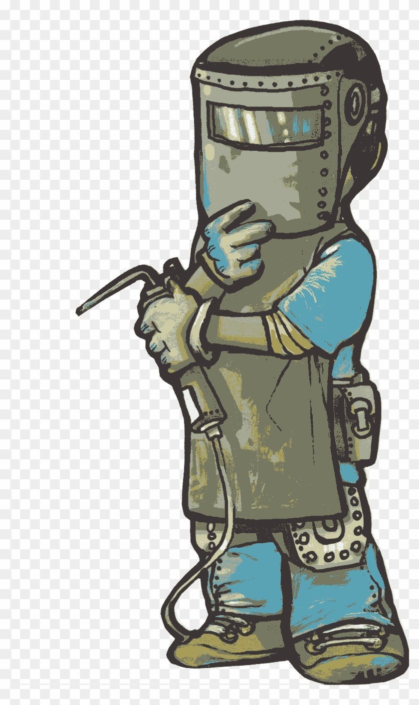 Нарисовать сварщика