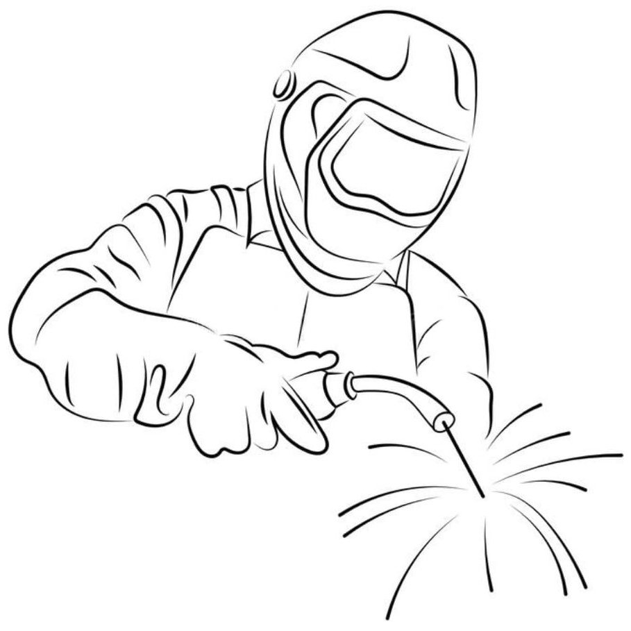 Сварщик картина