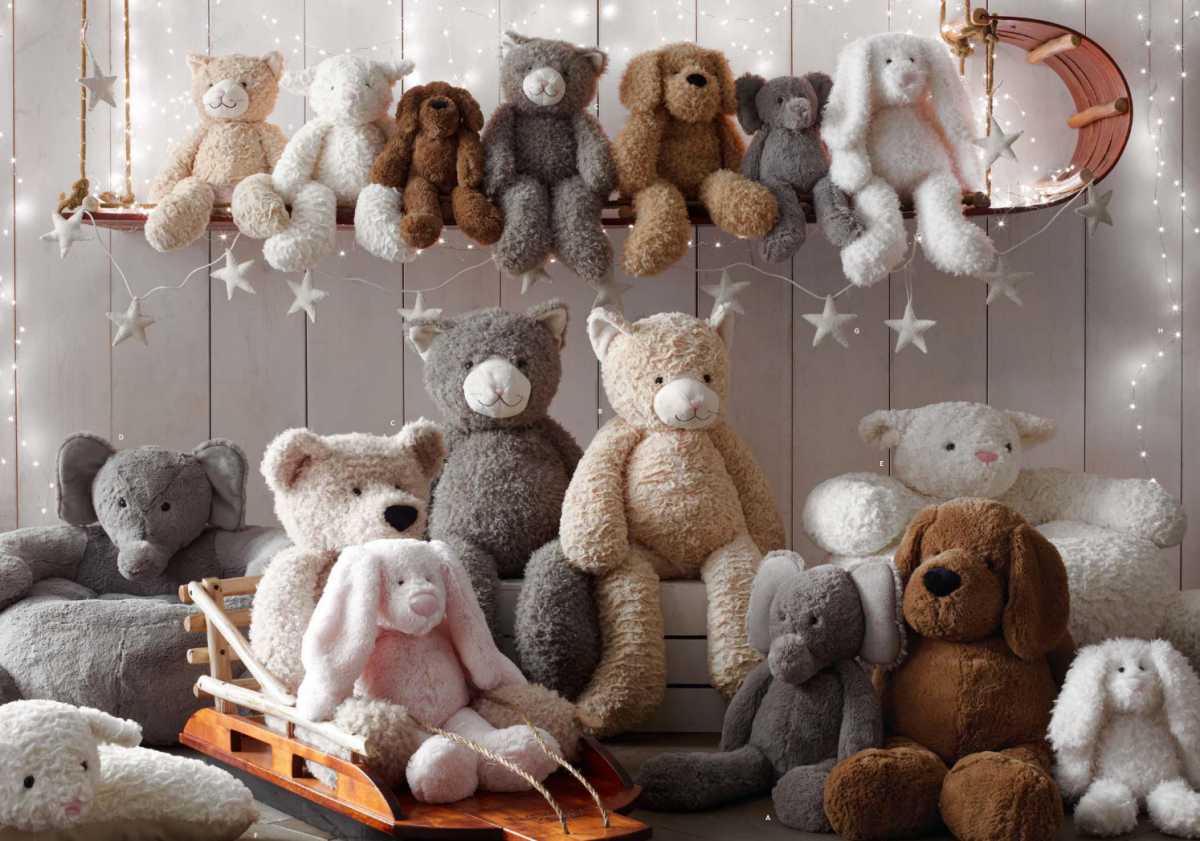 Мягкие игрушки в интерьере