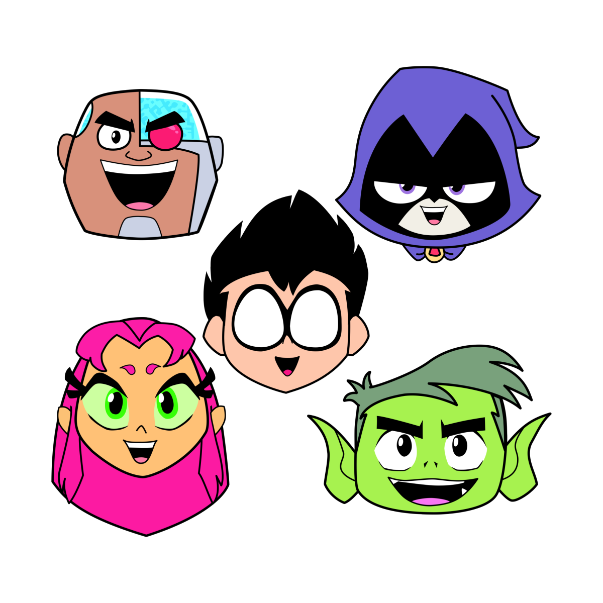 Юные Титаны герои