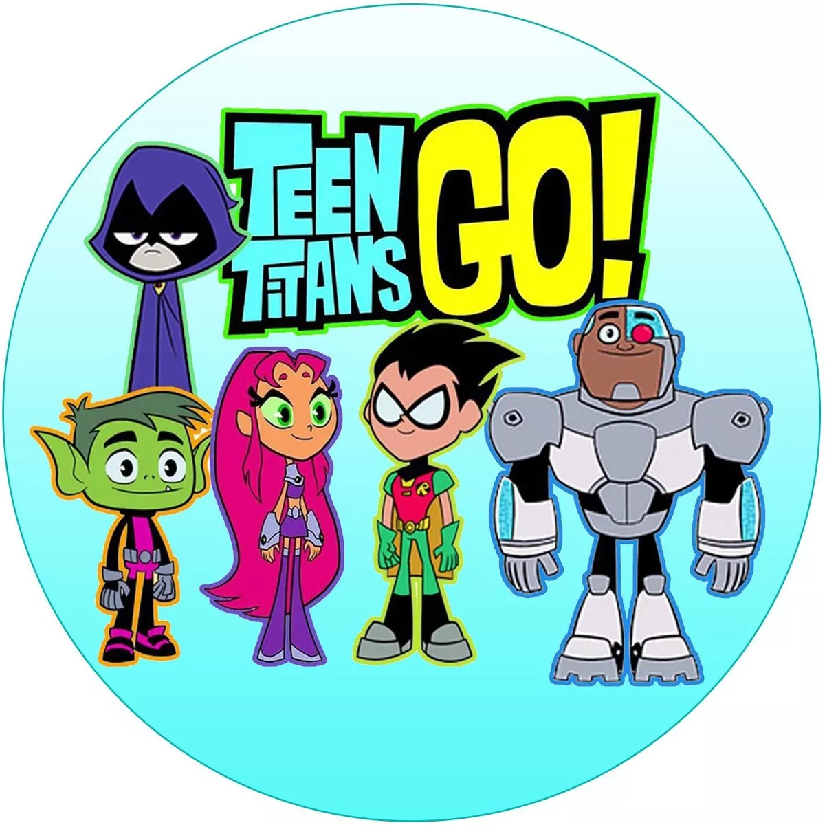 Логотип юных титанов