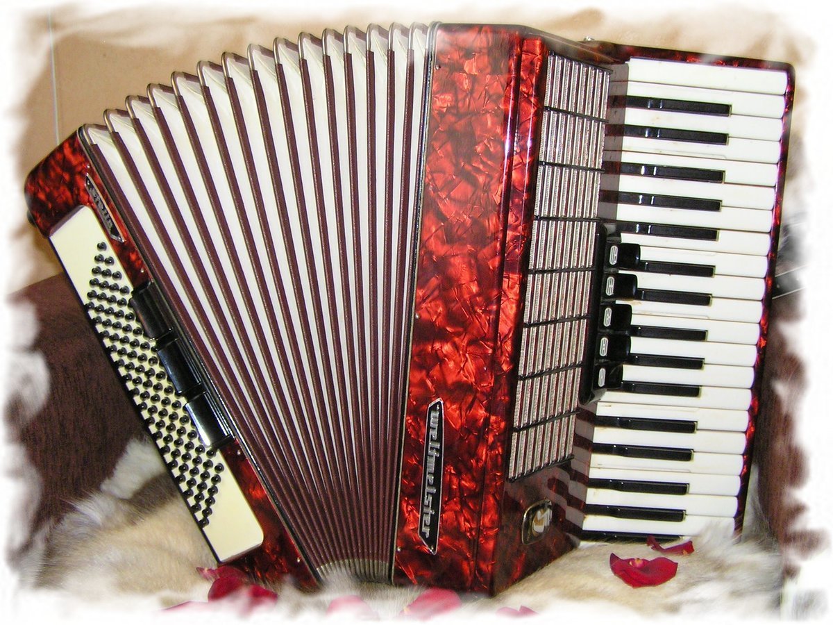 Красивый аккордеон