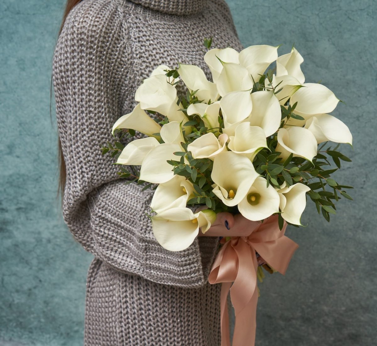 Каллы рисунок карандашом