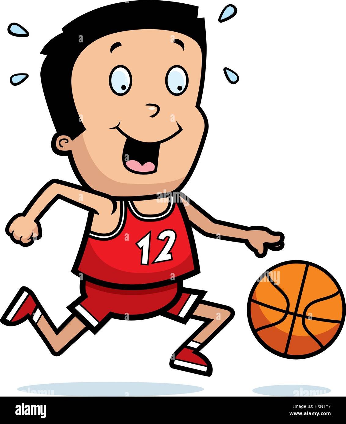Мальчик баскетбол мультяшный