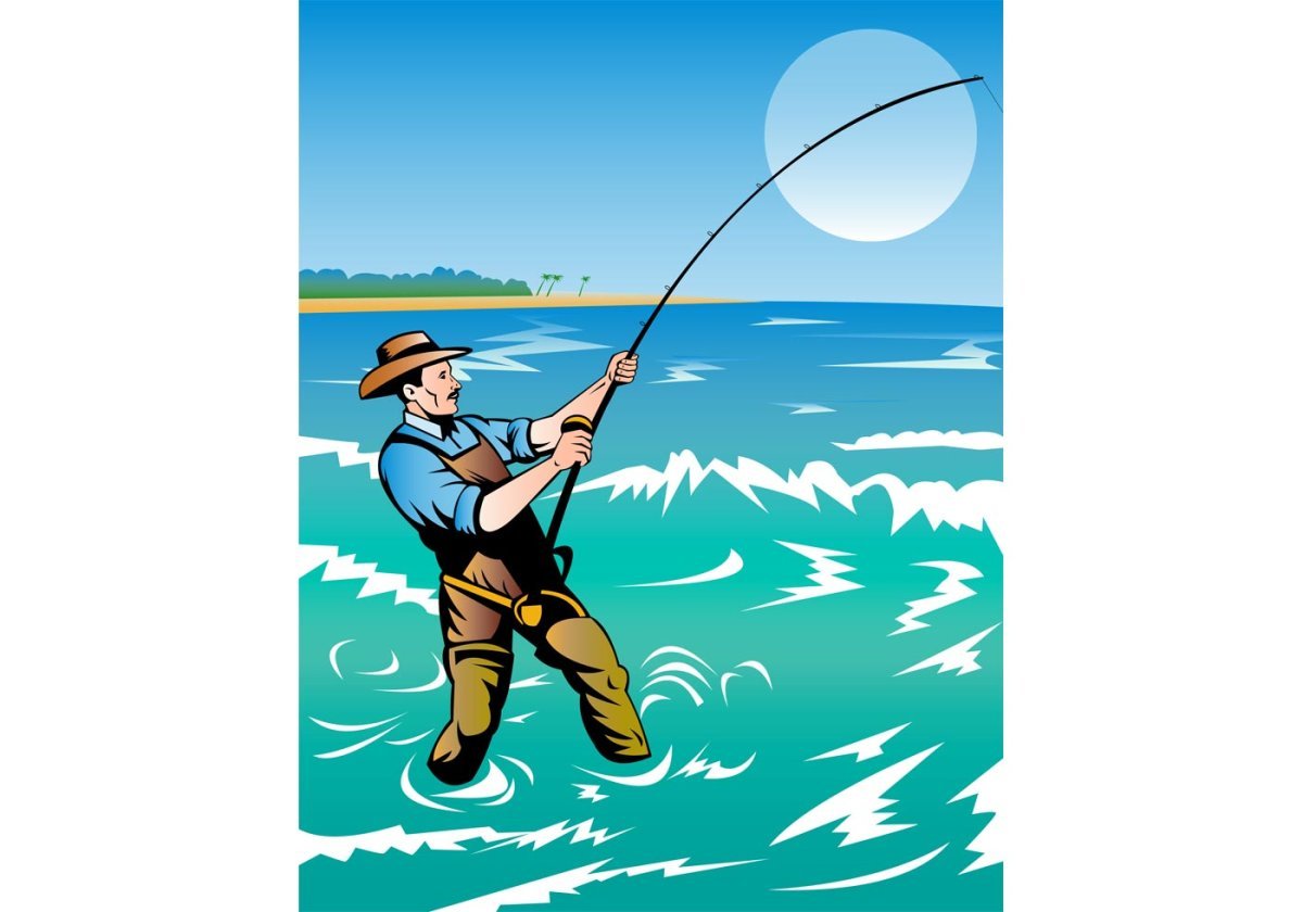 Поздравление рыбаку