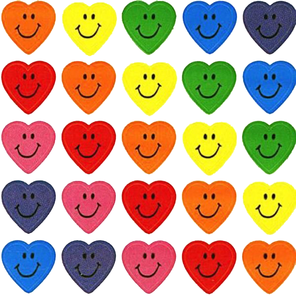 Сердечки с мордочками