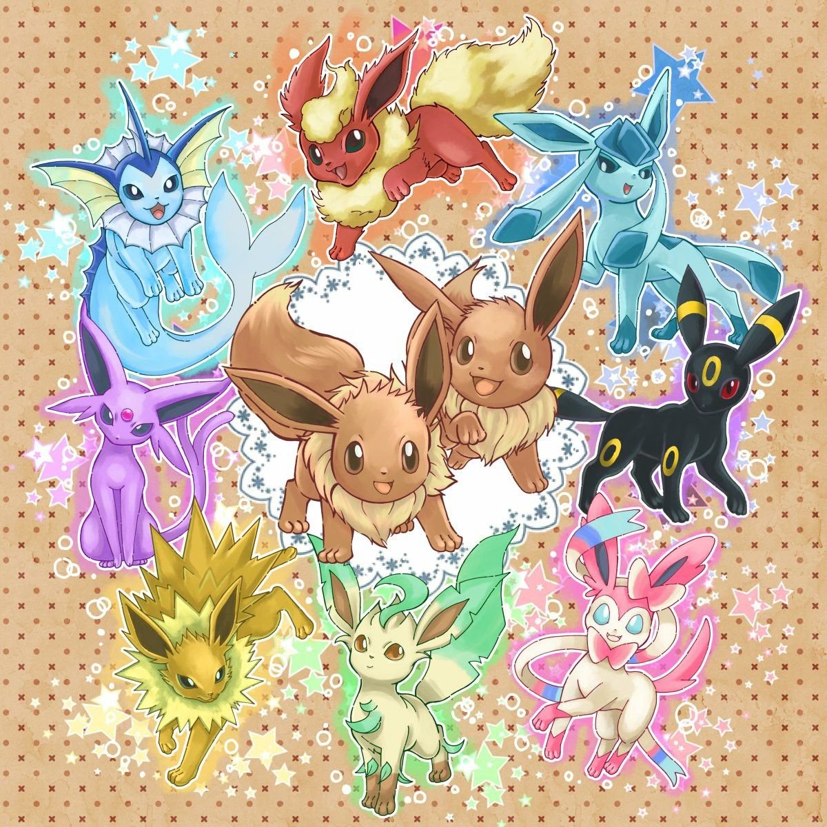 Иви покемон стихии