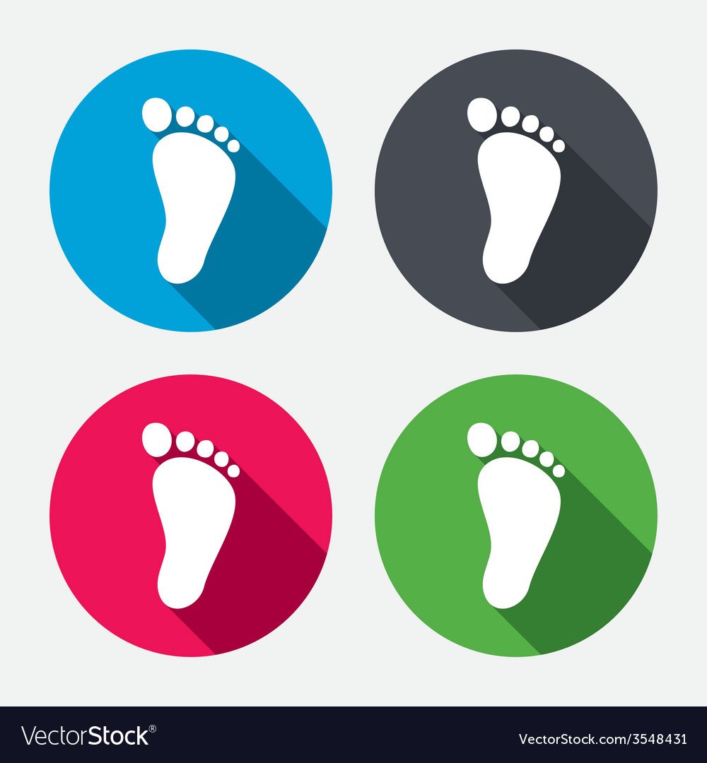 Детские пятки вектор