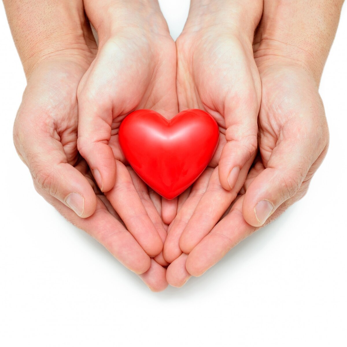 Сердечко руками