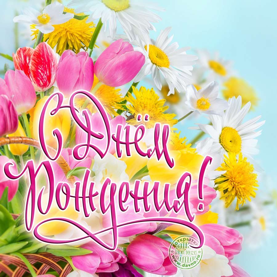 С днем рождения