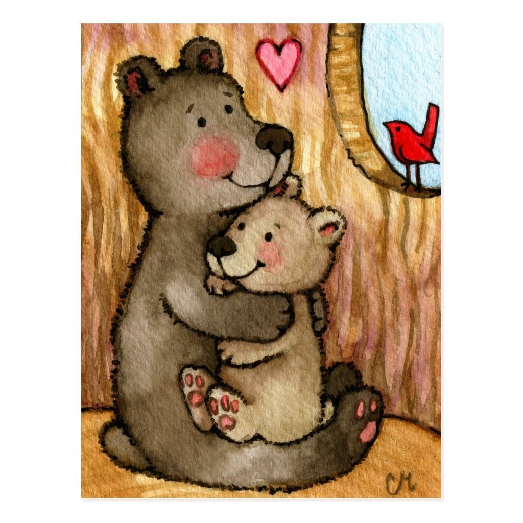 Медведь и мышка