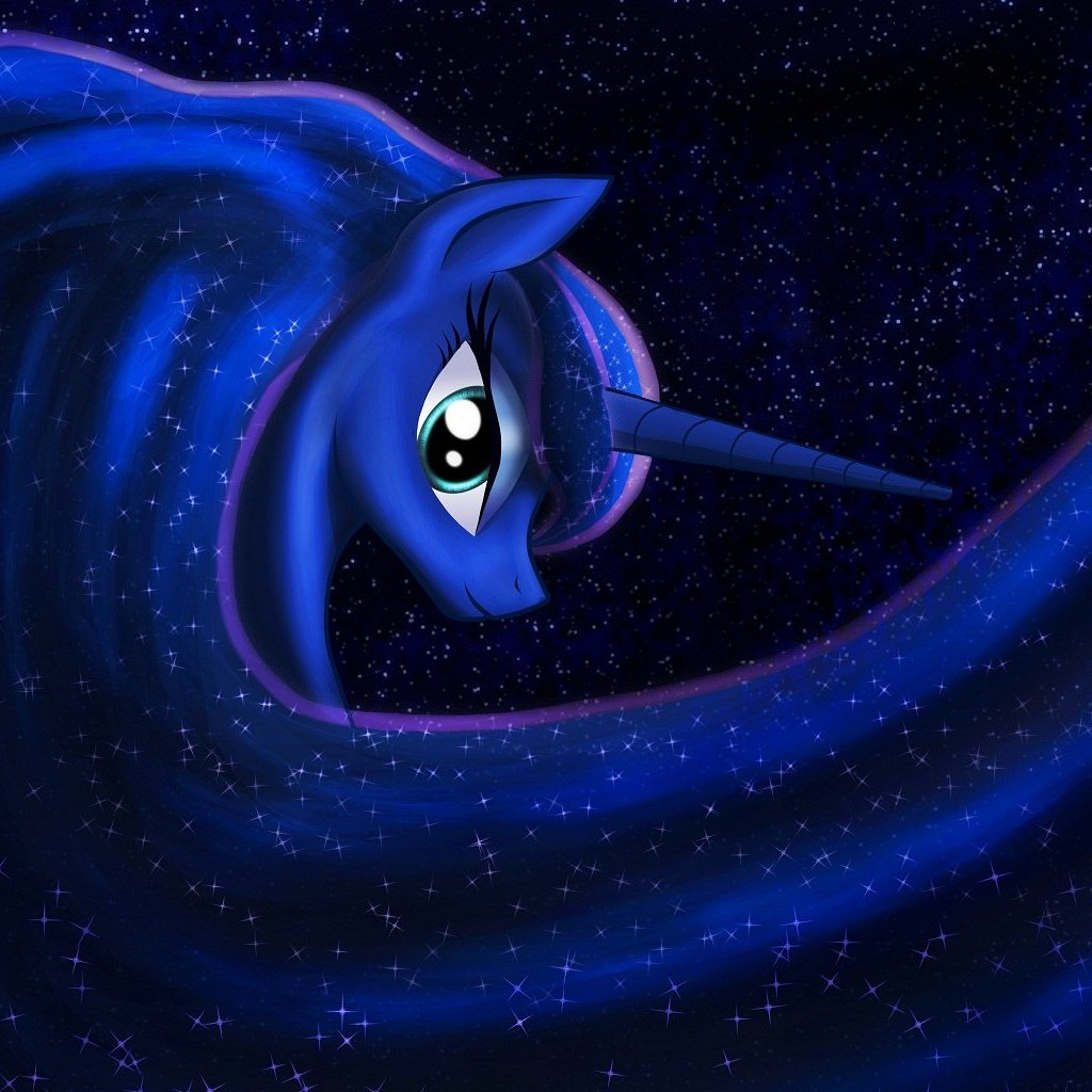 Веселая Луна пони