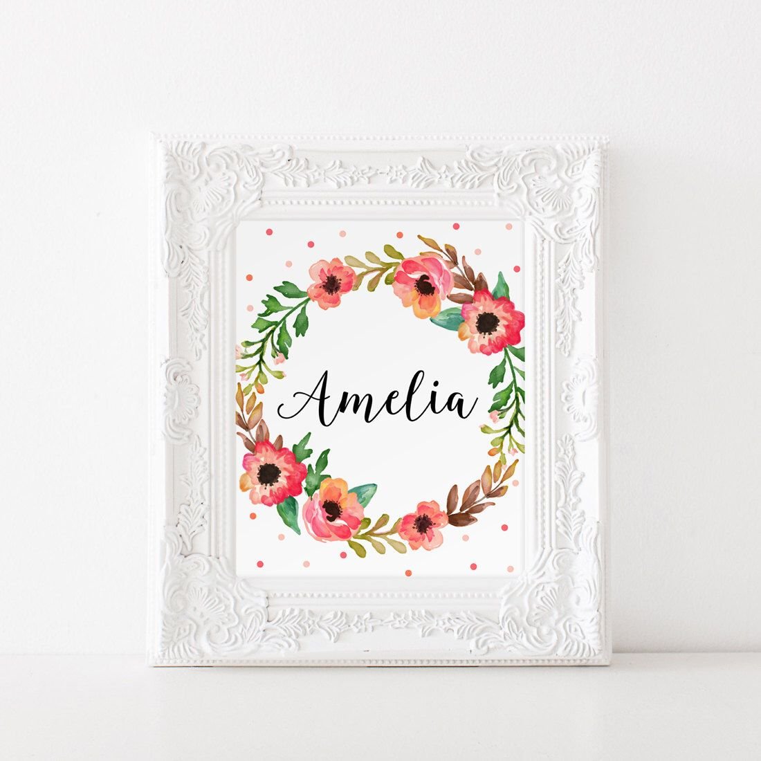 Рисунок с надписью Амелия