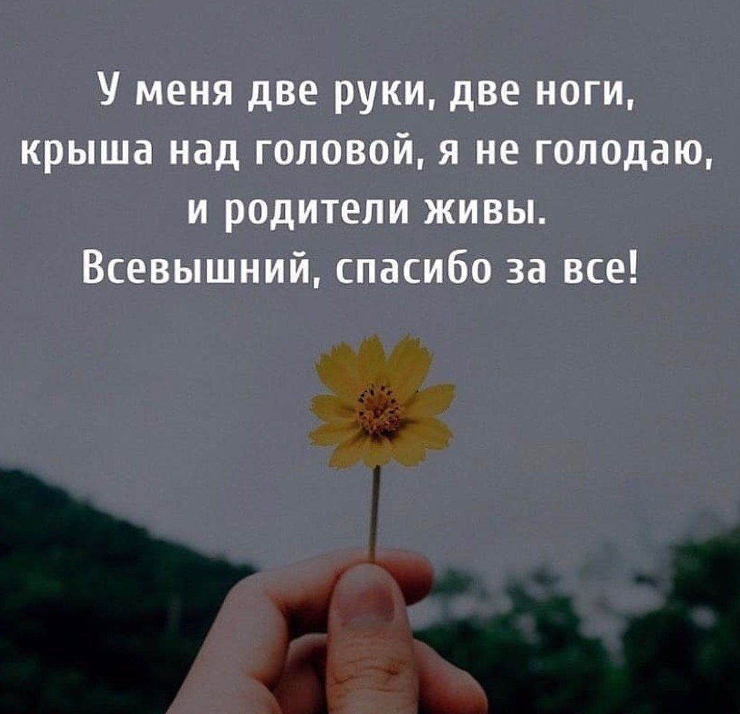 Благодарность Всевышнему