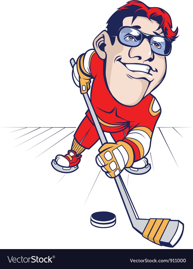 Новогодние открытки хоккей