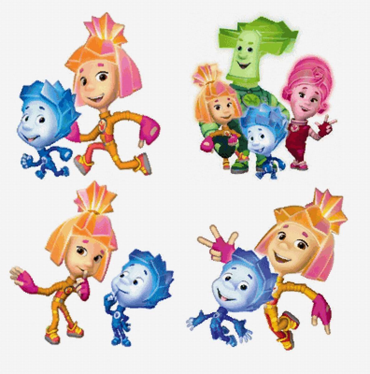 Фиксики персонажи мультфильма