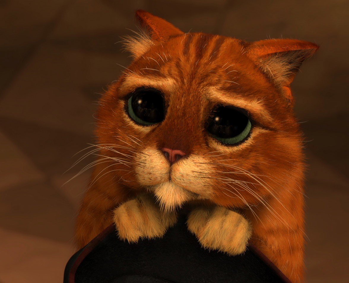 Кот в сапогах Шрек