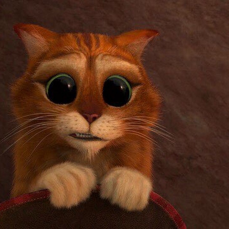 Мультфильм кот в сапогах глаза кота