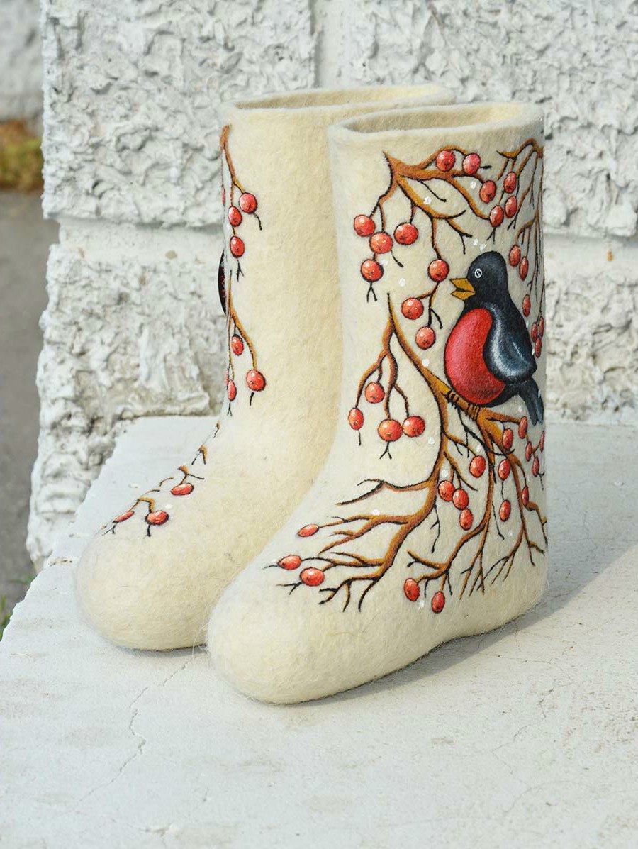 Валенки рисунок