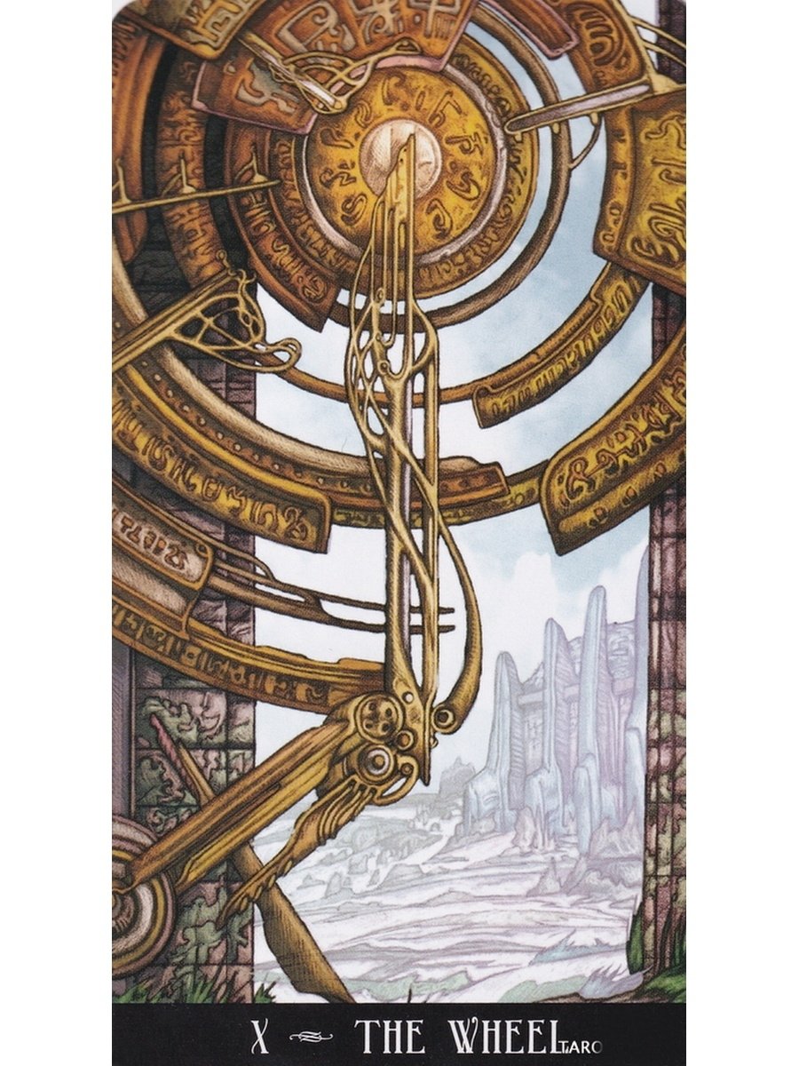 Колесо фортуны Таро арт