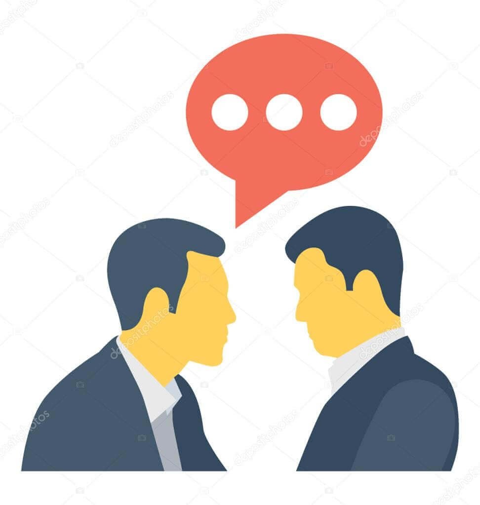 Переговоры иллюстрация