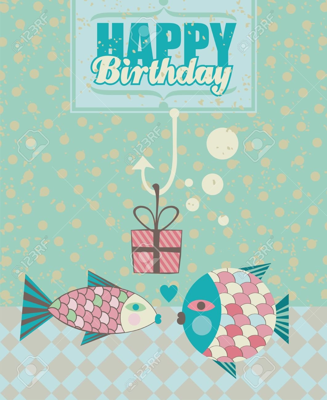 С днем рождения рыбка